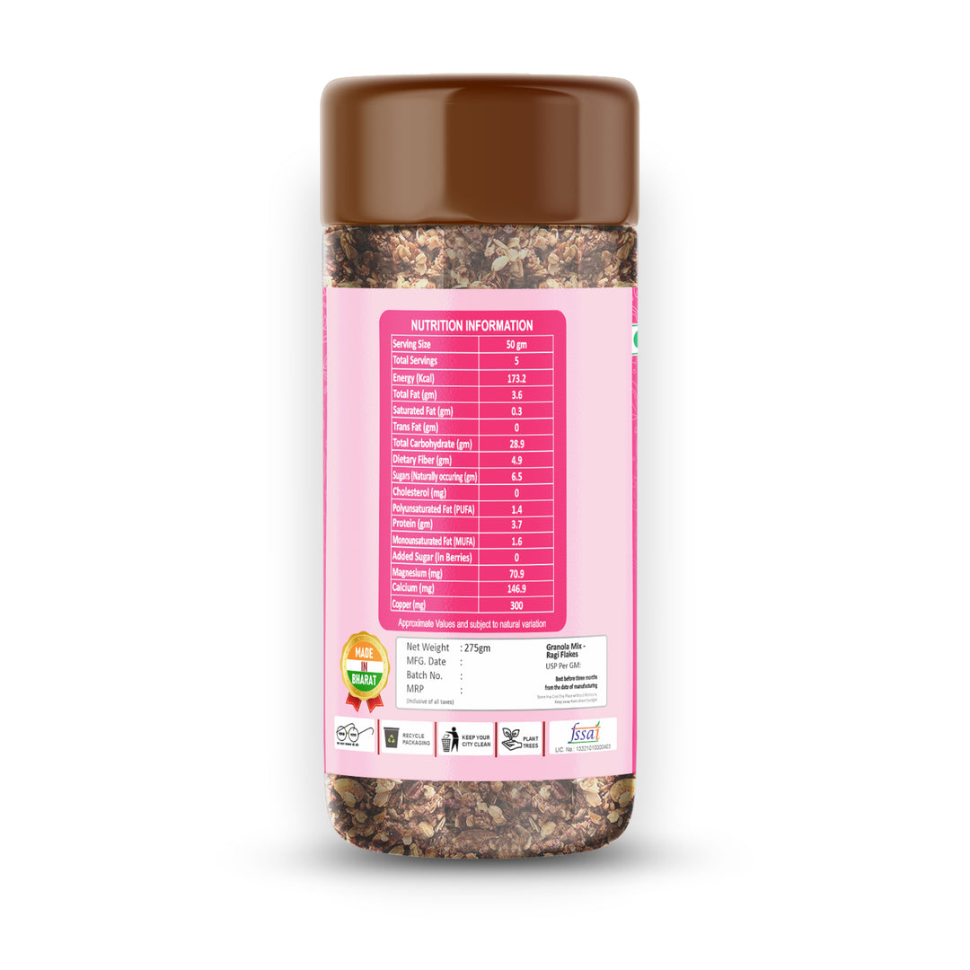 Snaxup Granola With Ragi Flakes