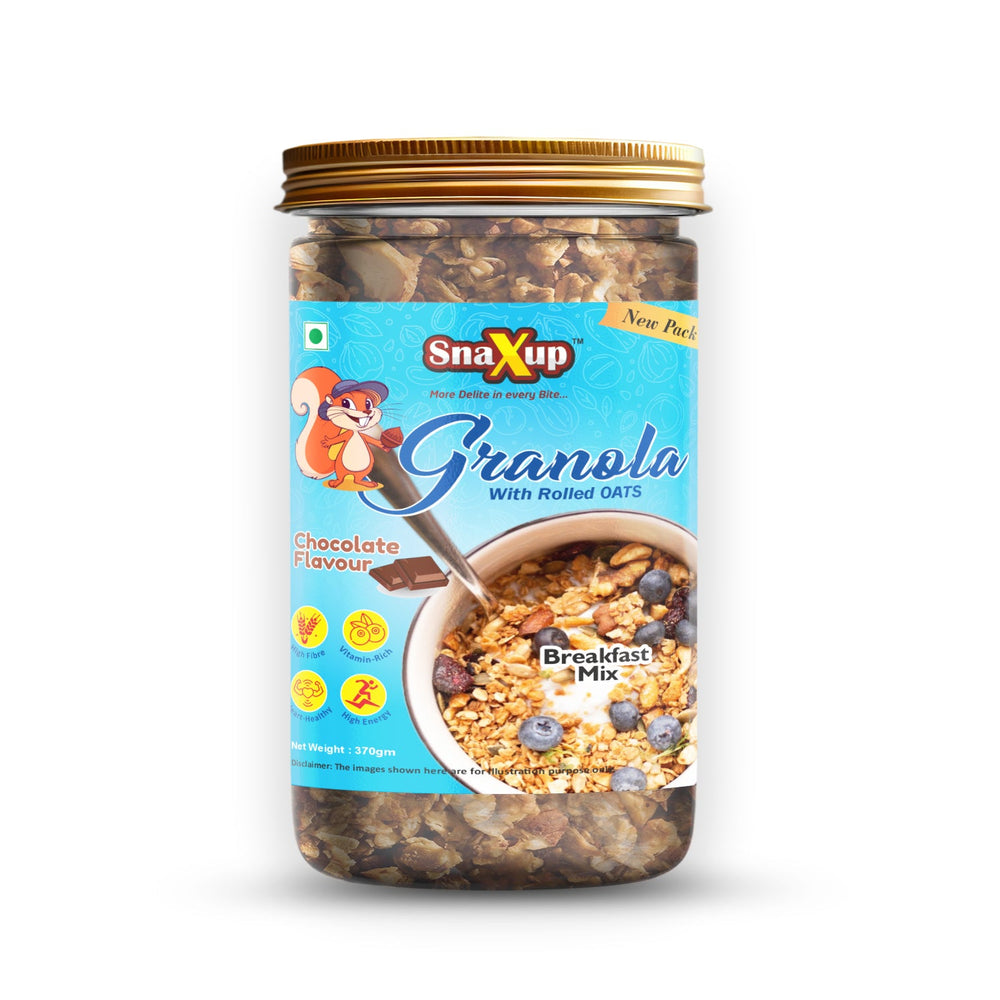 Granola Chocolate Flavour With Rolled Oats 500 g