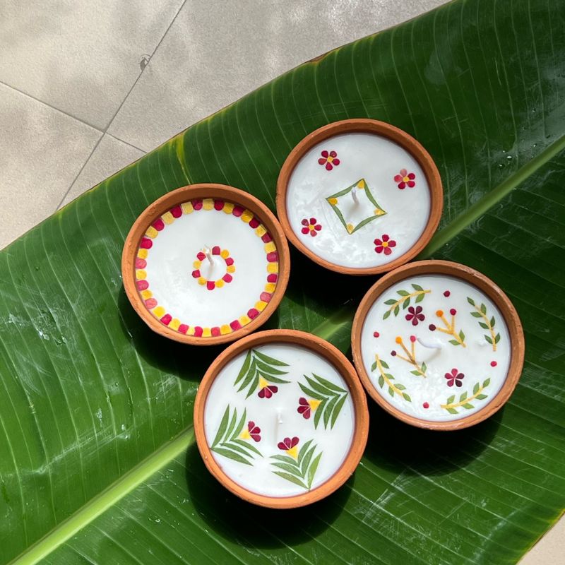 Diyas - medium set of 4
