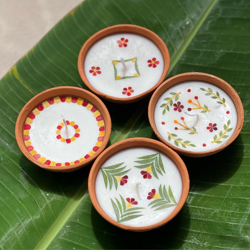 Diyas - medium set of 4