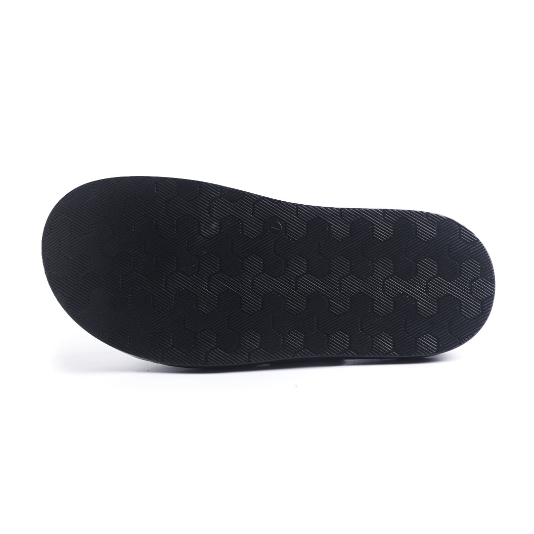 Monkstory Cosmopolitan Cross Panel Chunky Slides – Olive Green