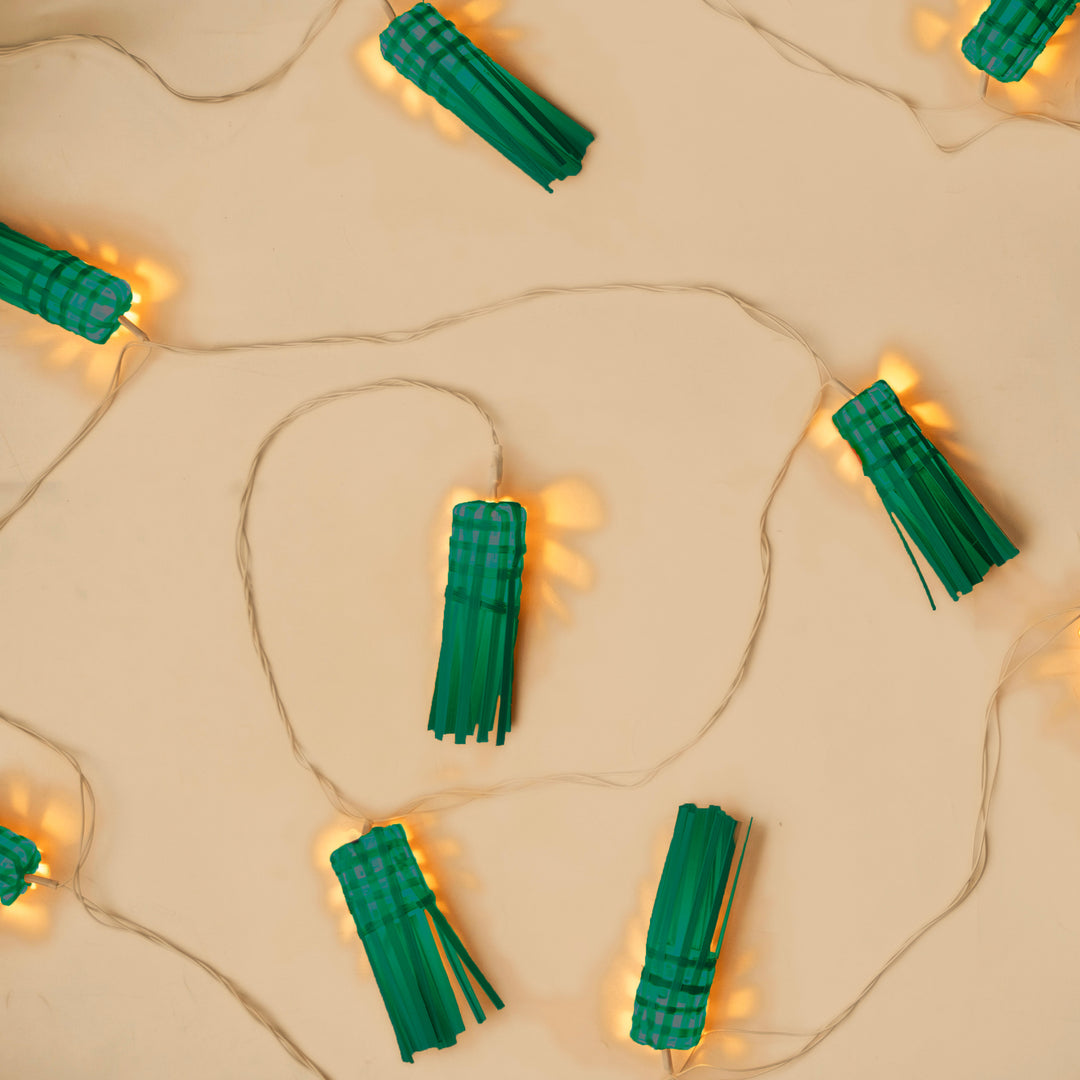 Frill Handcrafted Bamboo String Light