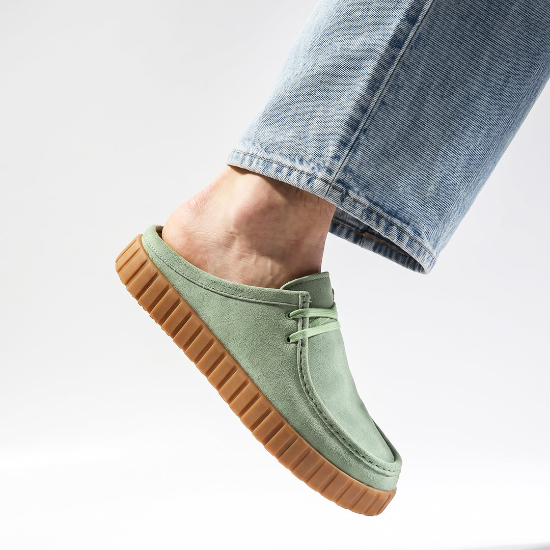 Monkstory Escape Creeper Sneaker Mules – Sage Green
