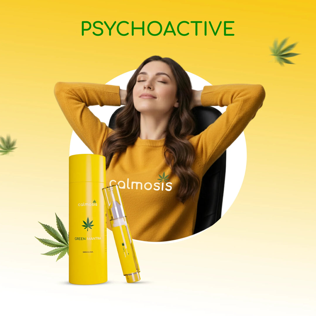 Calmosis Green Mantra — Natural Cannabis Oil for Stress Relief