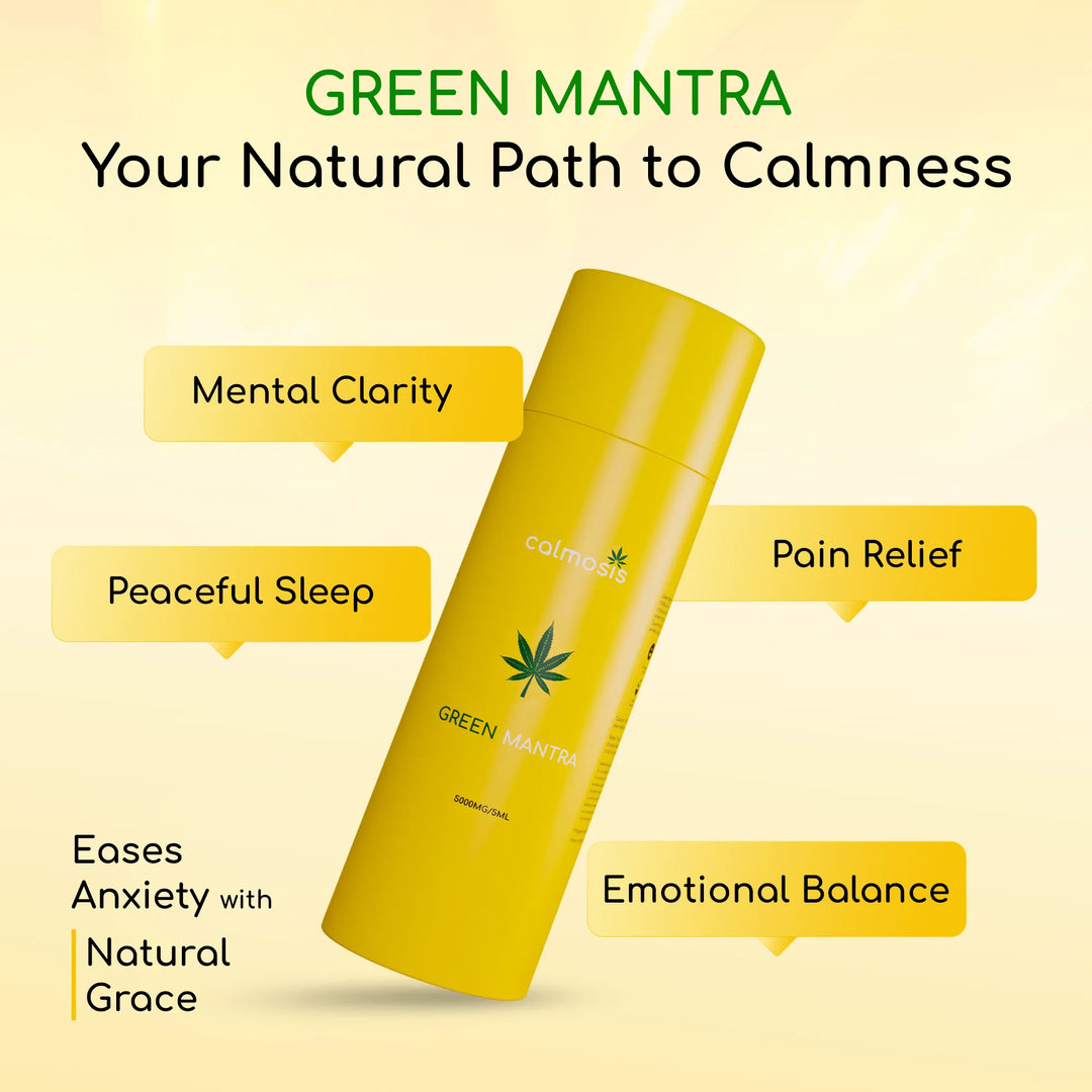 Calmosis Green Mantra — Natural Cannabis Oil for Stress Relief