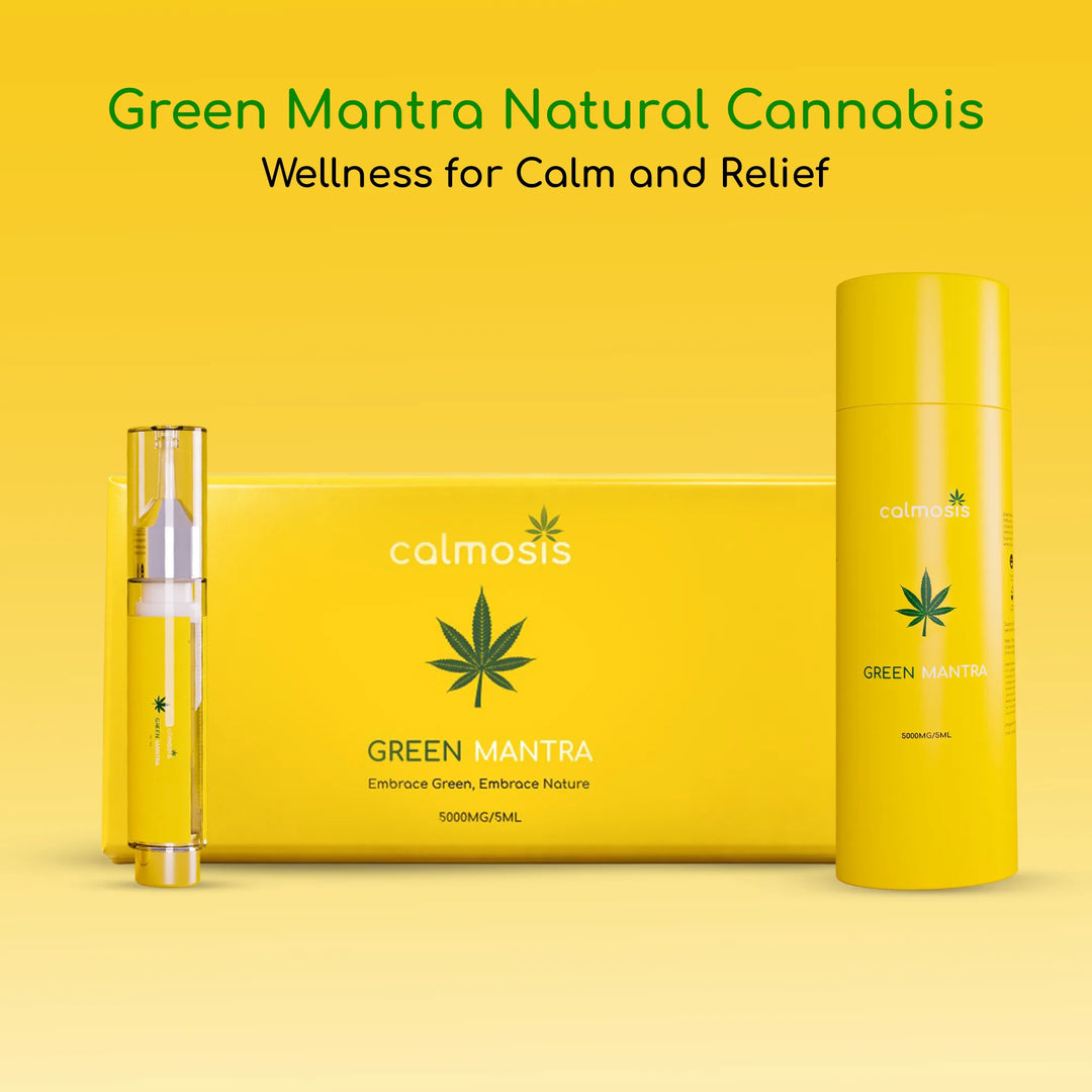 Calmosis Green Mantra — Natural Cannabis Oil for Stress Relief