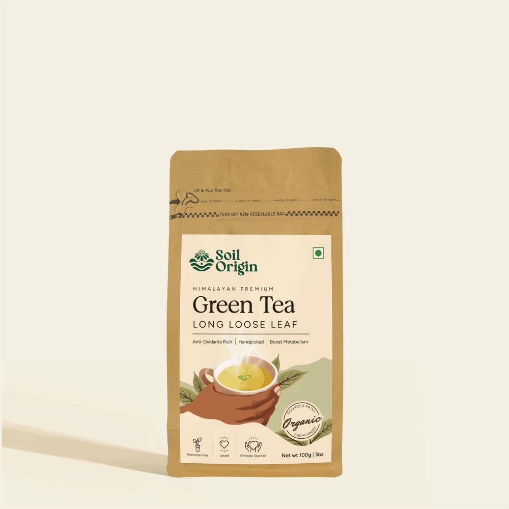Soil Origin Himalayan Green Tea - 100 Gm