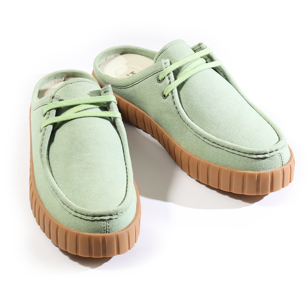 Monkstory Escape Creeper Sneaker Mules – Sage Green