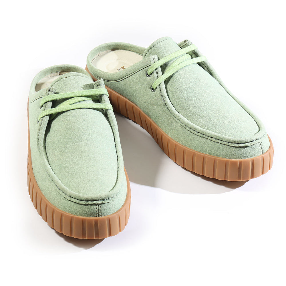 Monkstory Escape Creeper Sneaker Mules – Sage Green