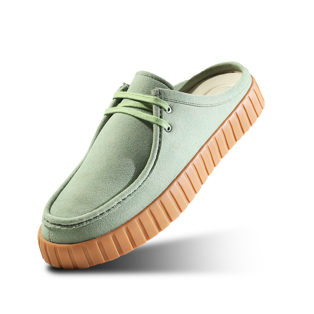 Monkstory Escape Creeper Sneaker Mules – Sage Green