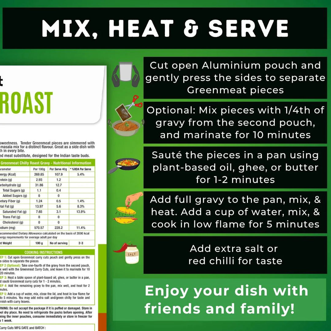 Greenmeat Chilly Roast – Instant - Suspire