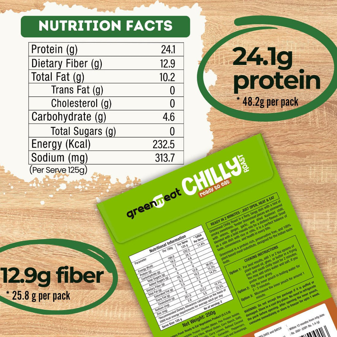 Greenmeat Chilly Roast–Ready to Eat - Suspire