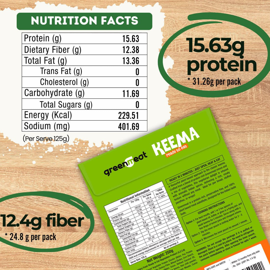 Greenmeat Keema – Ready to Eat - Suspire