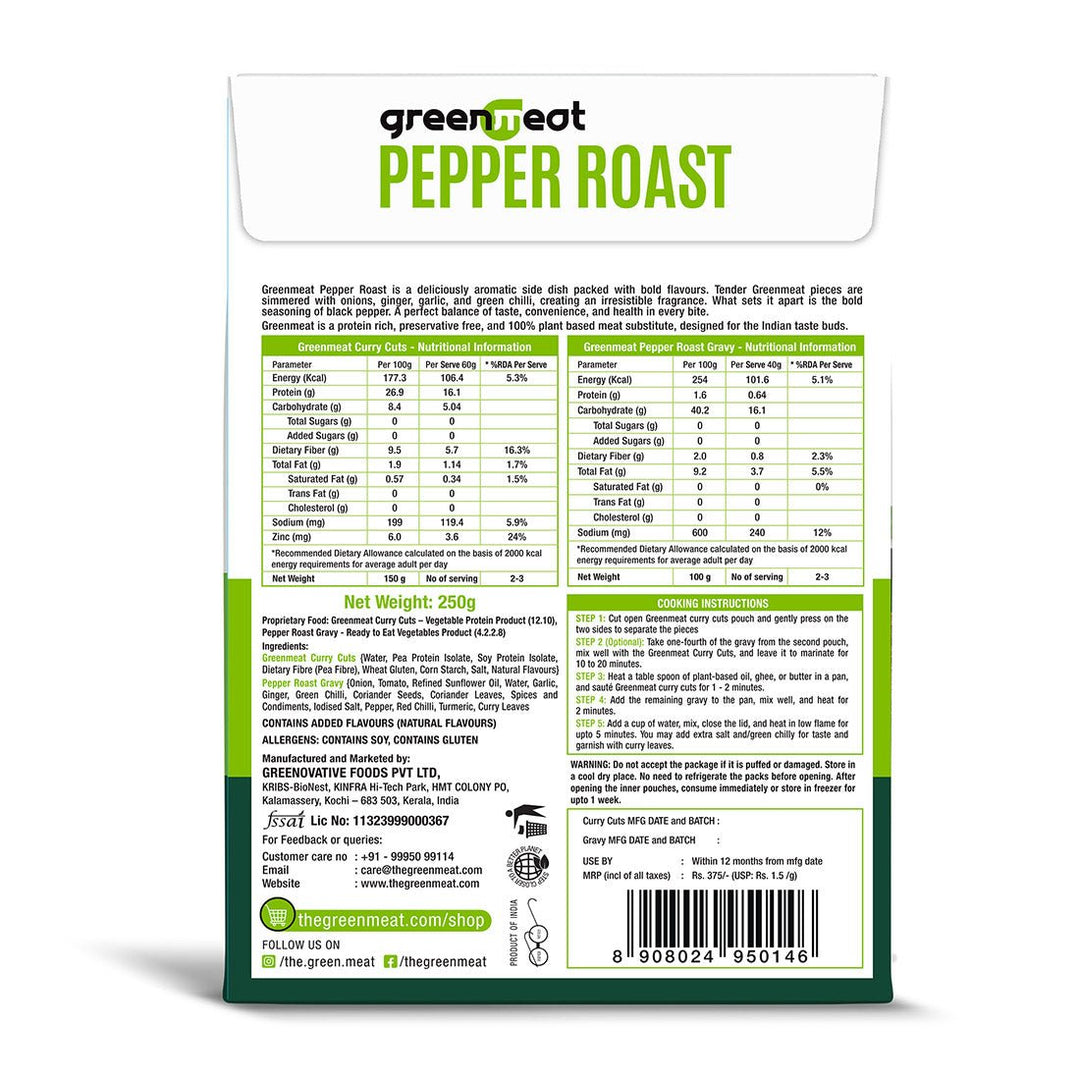 Greenmeat Pepper Roast – Instant - Suspire