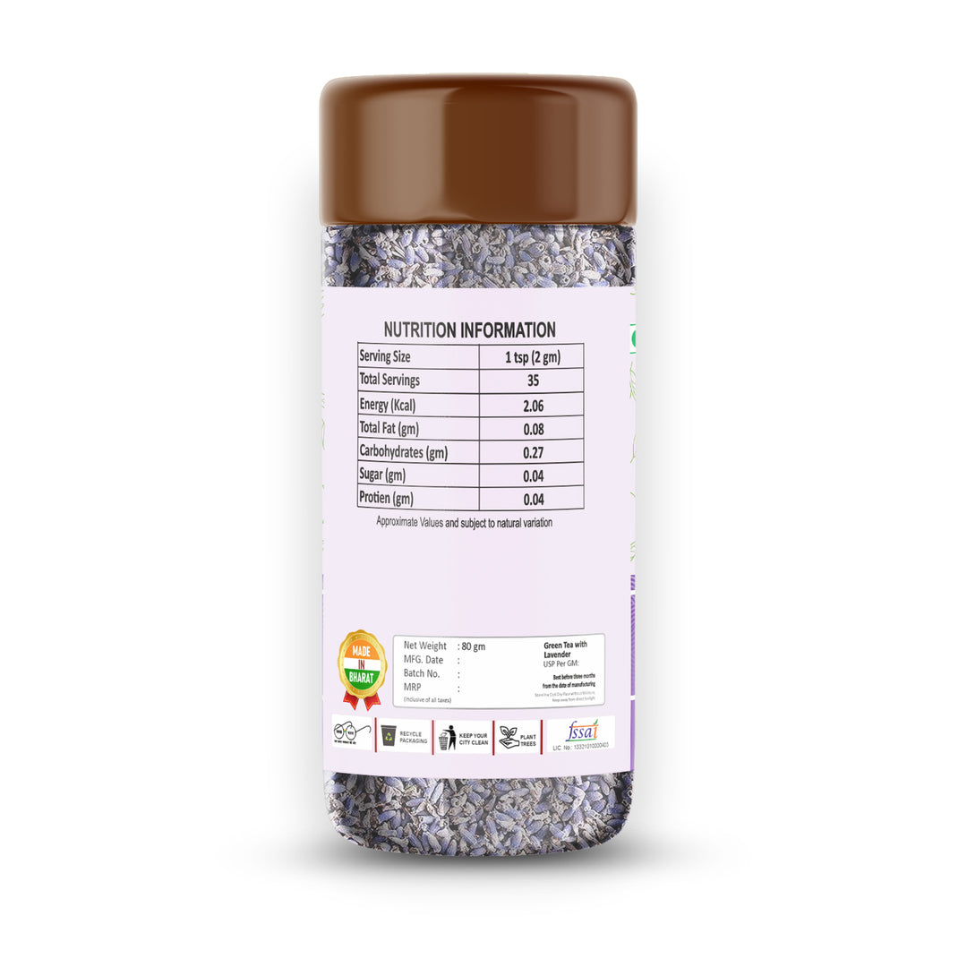 Snaxup Green Tea With Lavender Tea