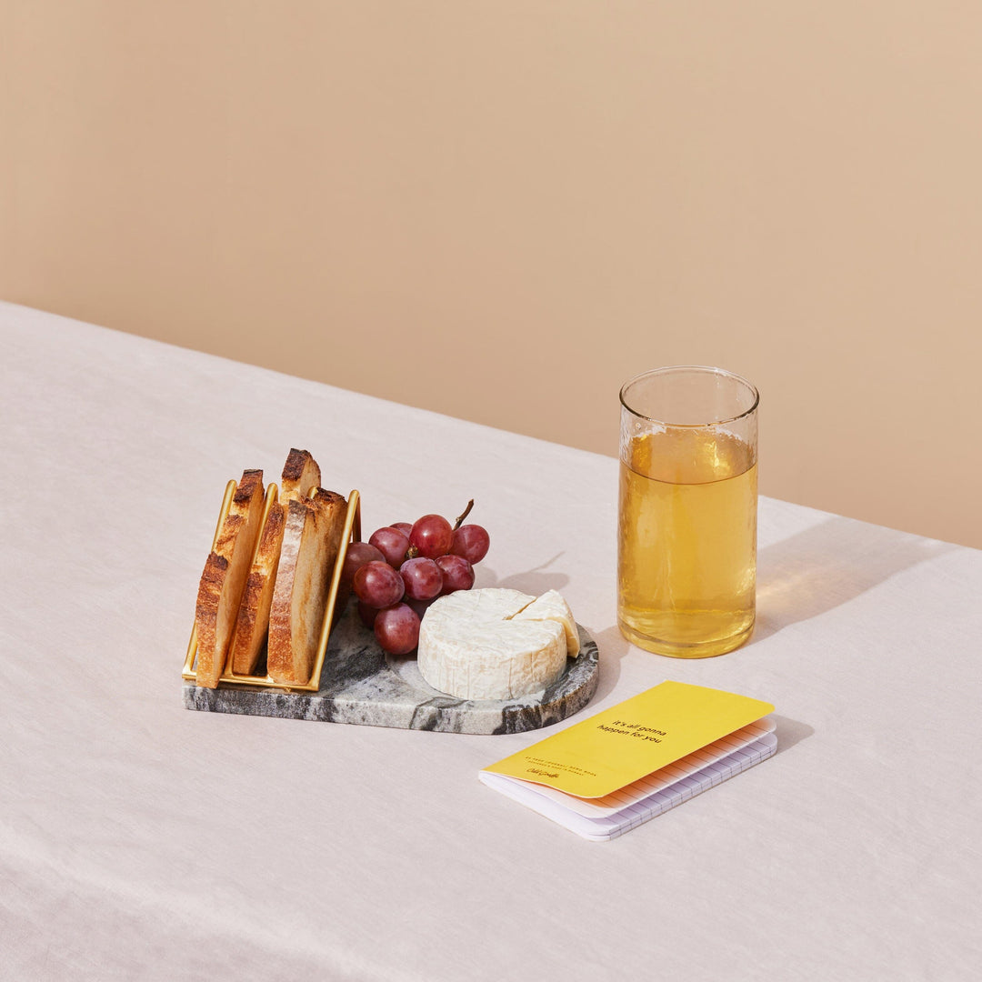 Muun Home Grey marble Breakfast Tray