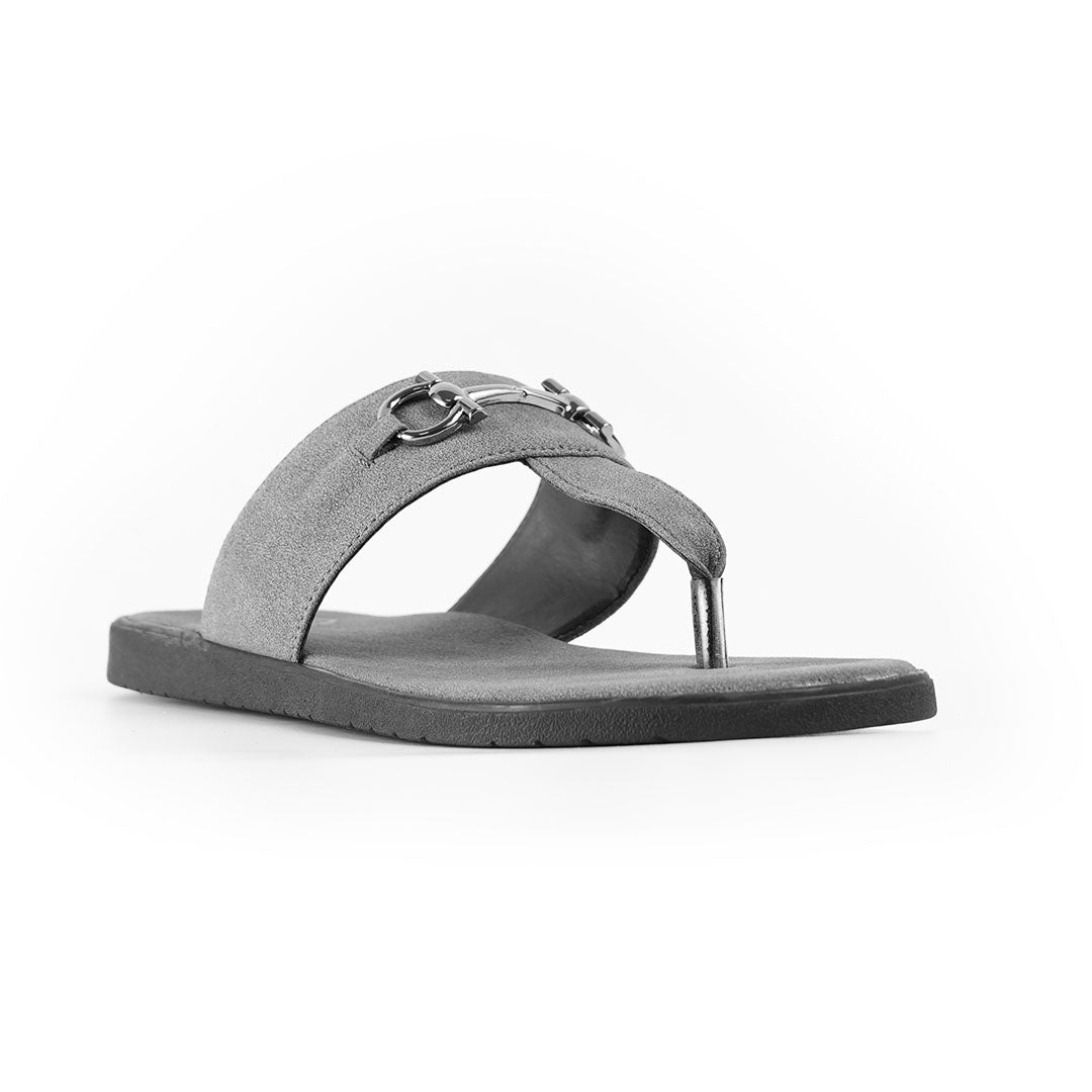 Monkstory T-Rad Luxe Horsebit Sandals - Grey