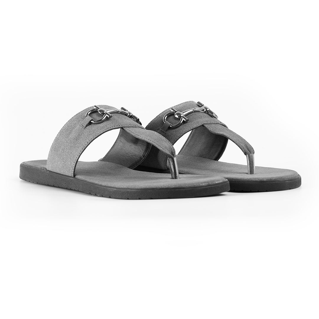 Monkstory T-Rad Luxe Horsebit Sandals - Grey