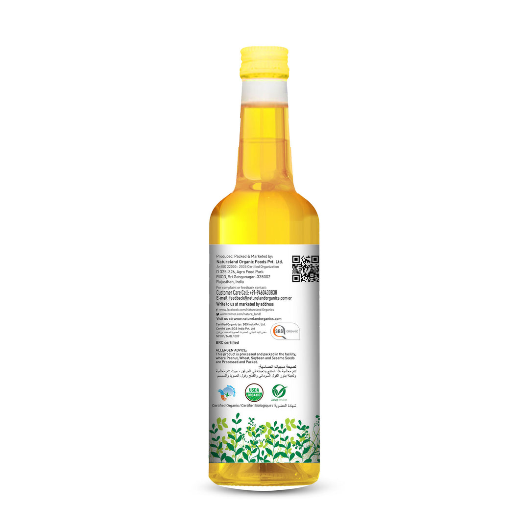 Natureland Organics Organic Groundnut Oil