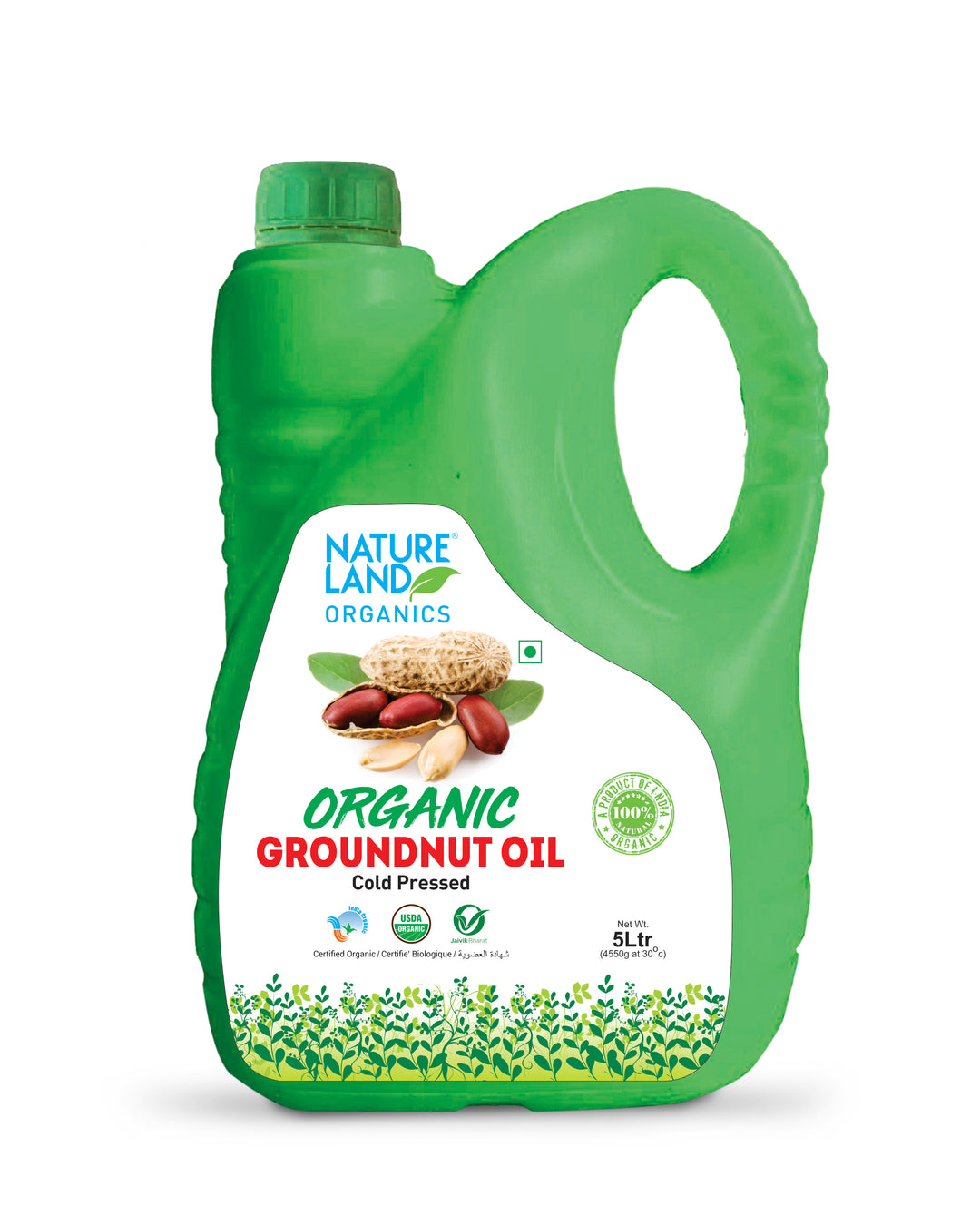 Natureland Organics Organic Groundnut Oil