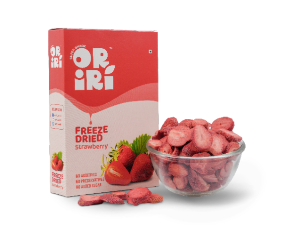Freeze Dried Strawberry, 20 gm
