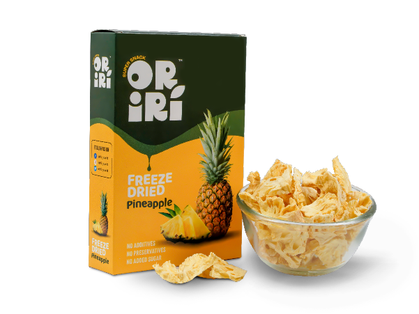 Freeze Dried Pineapple, 25 gm