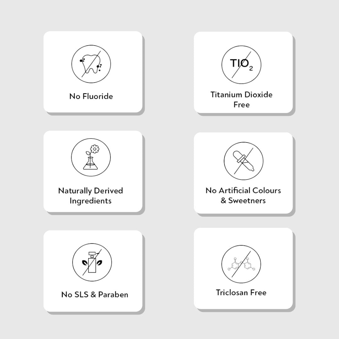 Habbits Apple Mint Whitening Toothpaste | Natural & Fluoride - Free | Perlite, Baking Soda & Hydroxyapatite for Whiter, Stronger Teeth | No SLS, Parabens or Titanium Dioxide - Suspire