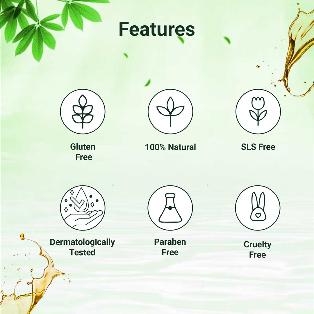 Nutrainix Organics Plant-Based Growth Oil for Thicker, Longer & Healthier Hair - 100 ml