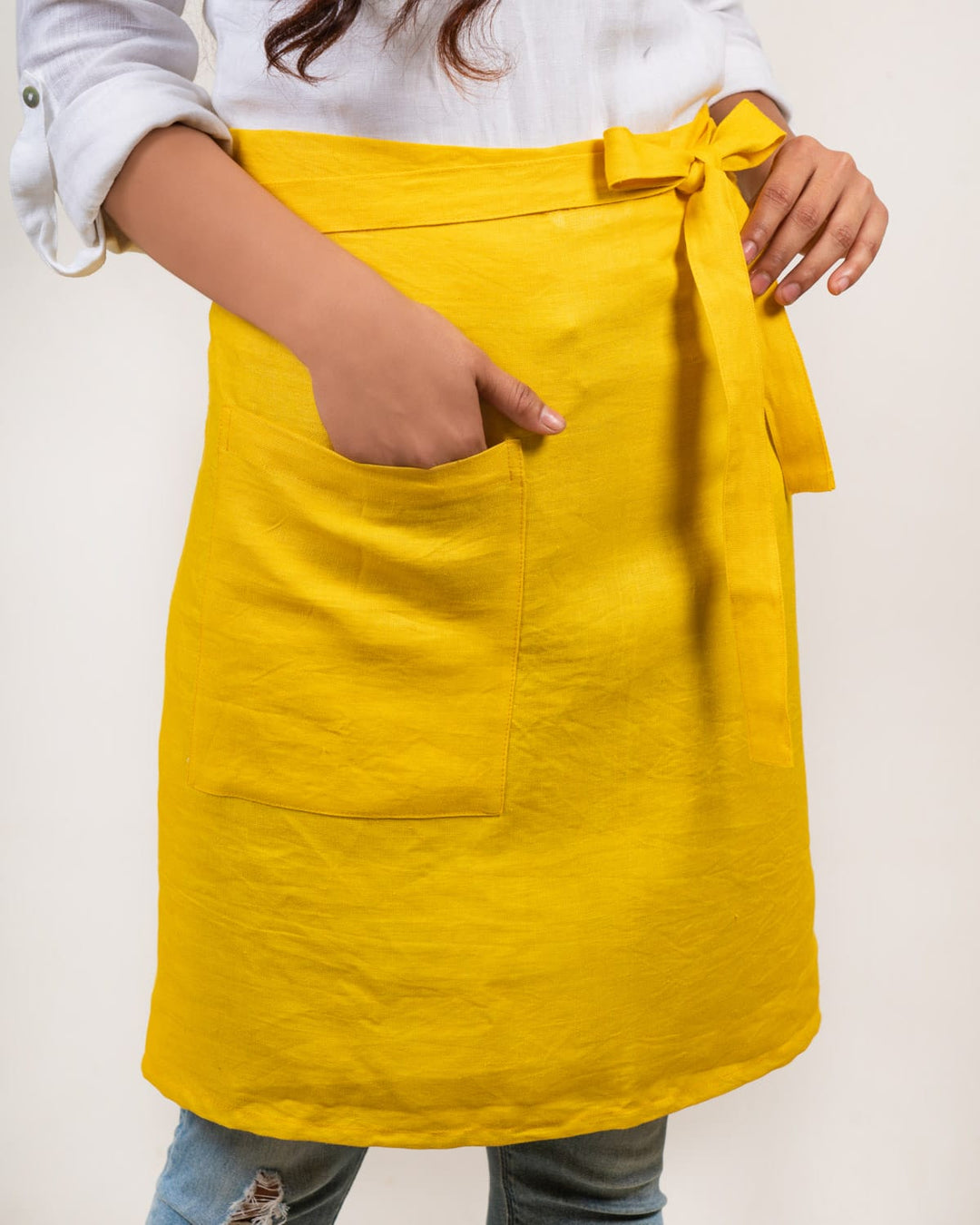 Half Apron in 100% Hemp - Suspire