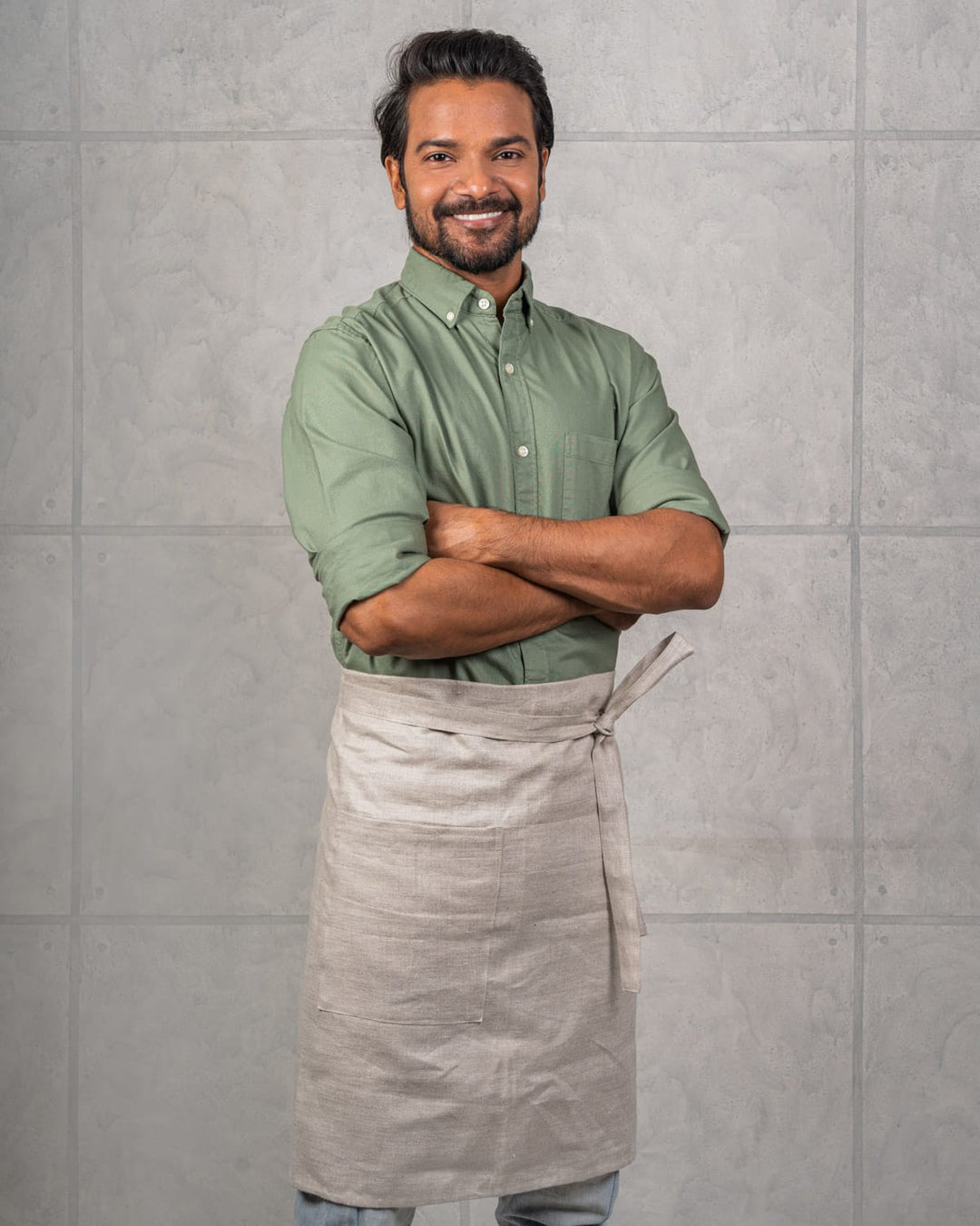 Half Apron in 100% Hemp - Suspire