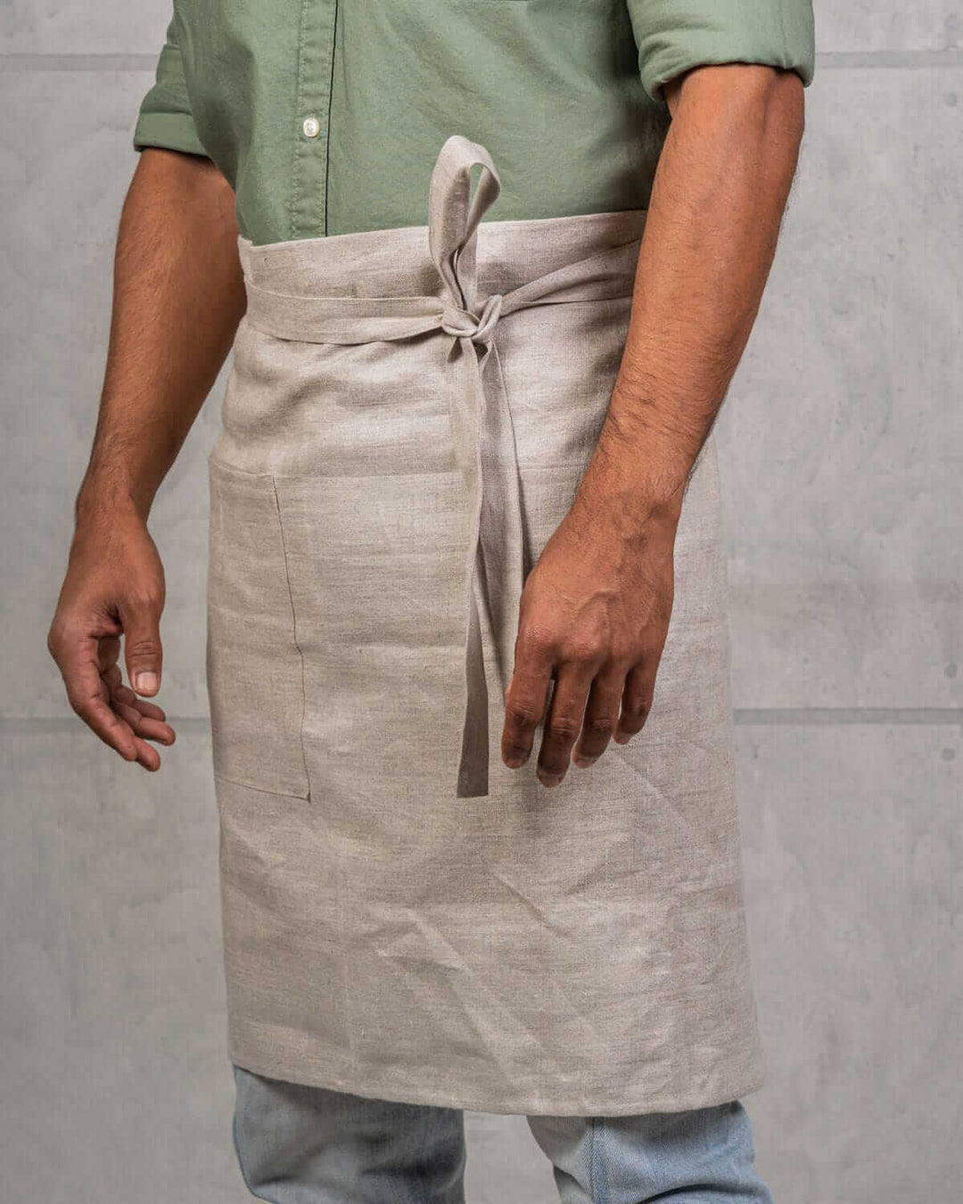 Half Apron in 100% Hemp - Suspire