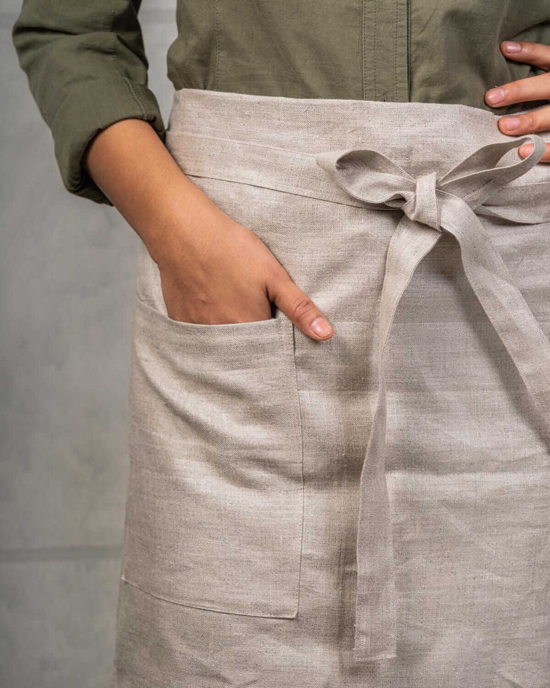 Half Apron in 100% Hemp - Suspire