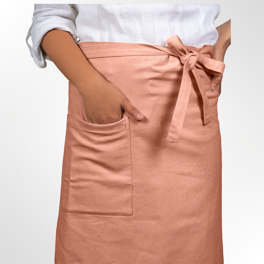 Half Apron in Organic Cotton - Suspire