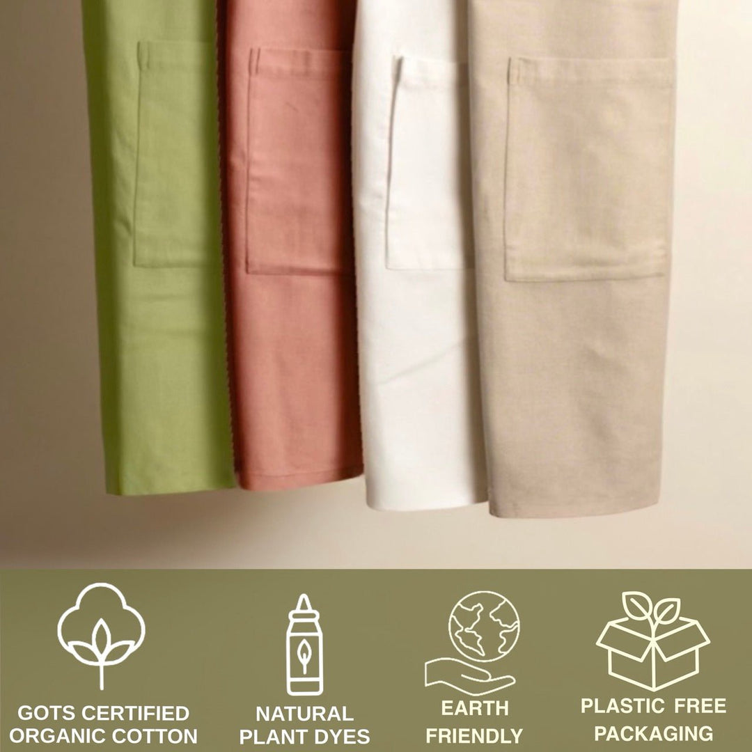 Half Apron in Organic Cotton - Suspire