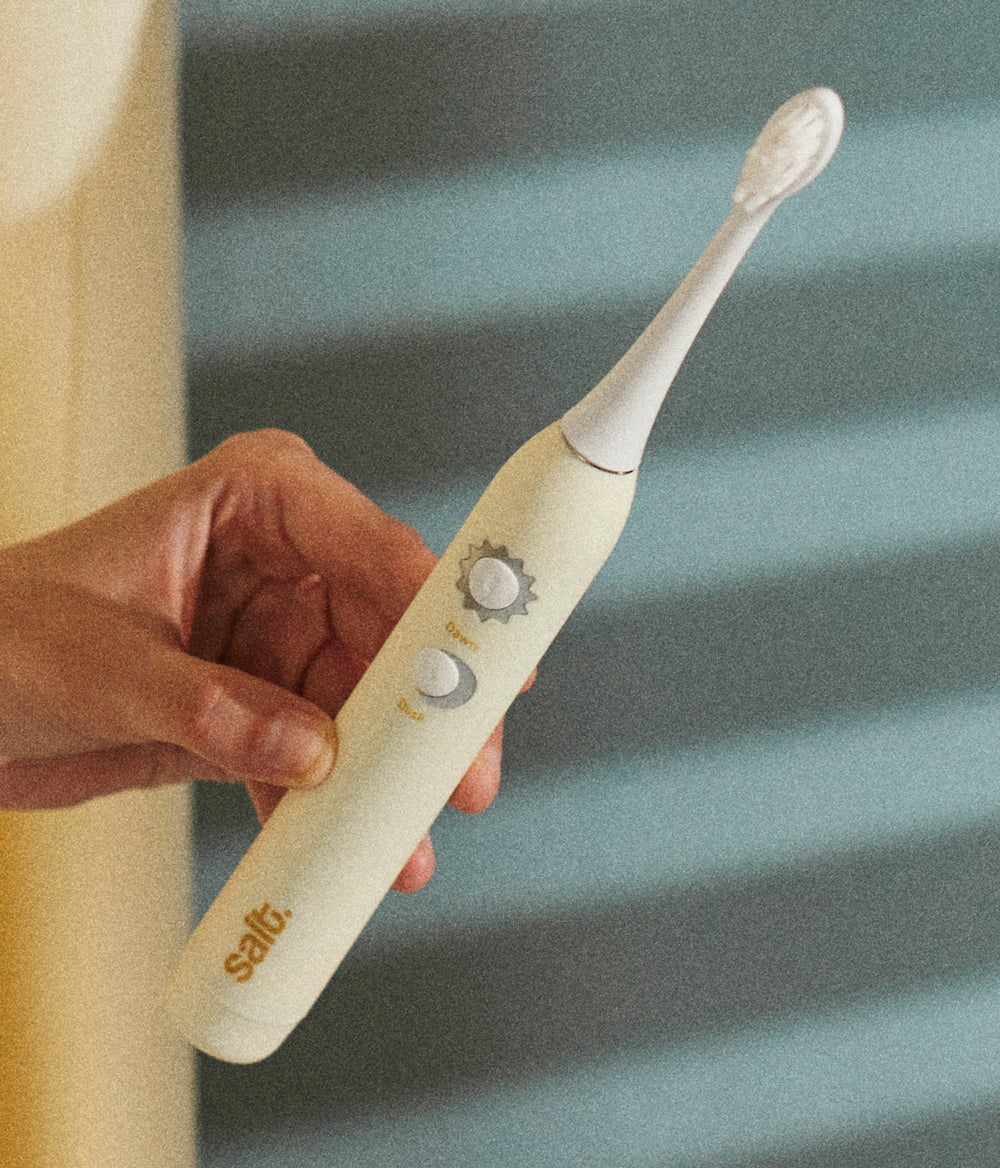 Salt Oral Care Halo Super Sonic Toothbrush - Butter Yellow