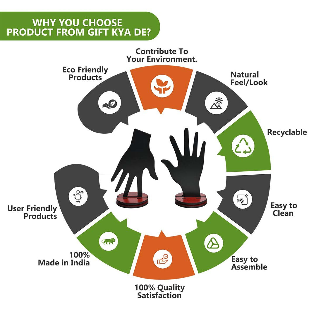 Gift Kya De Makeup Box Organizer For Girls | 4 Compartment Makeup Storage Box | Unique Gifts For Girls | Cosmetic Organizer