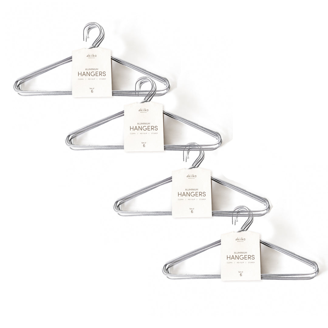 Akiiko Aluminium Hangers (pack of 24)