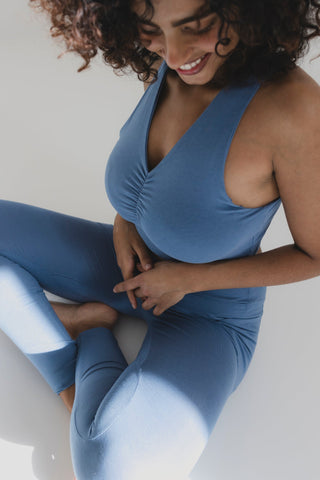 Hannah Organic Cotton Modal Padded Tank