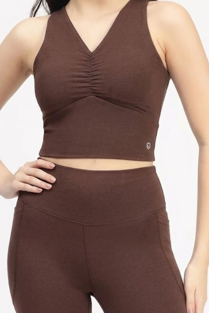 Hannah Organic Cotton Padded Tank