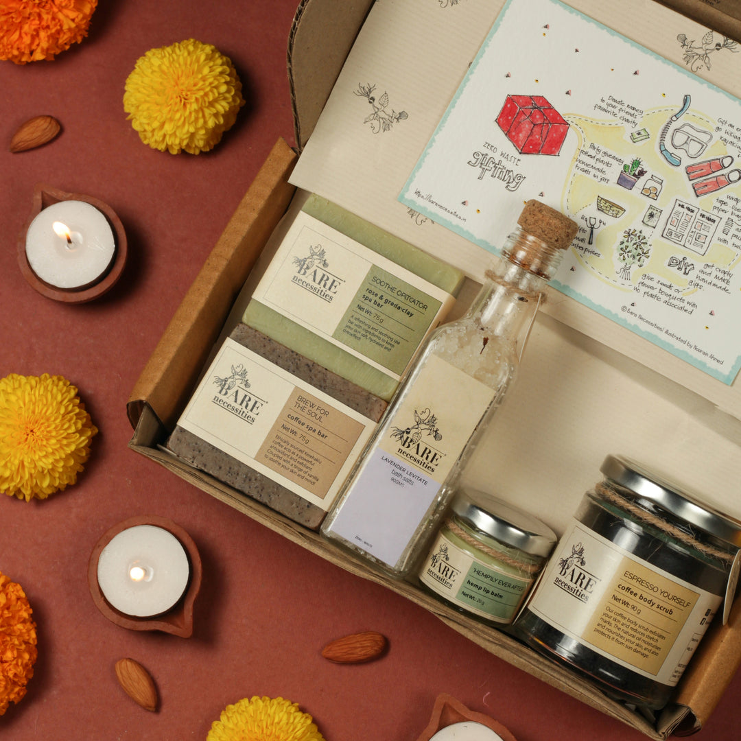 Bare Necessities Handcrafted Luxury Bath & Body Gift Bundle | Perfect for All Occasions | Premium Gifting for Family or Friends & Employees