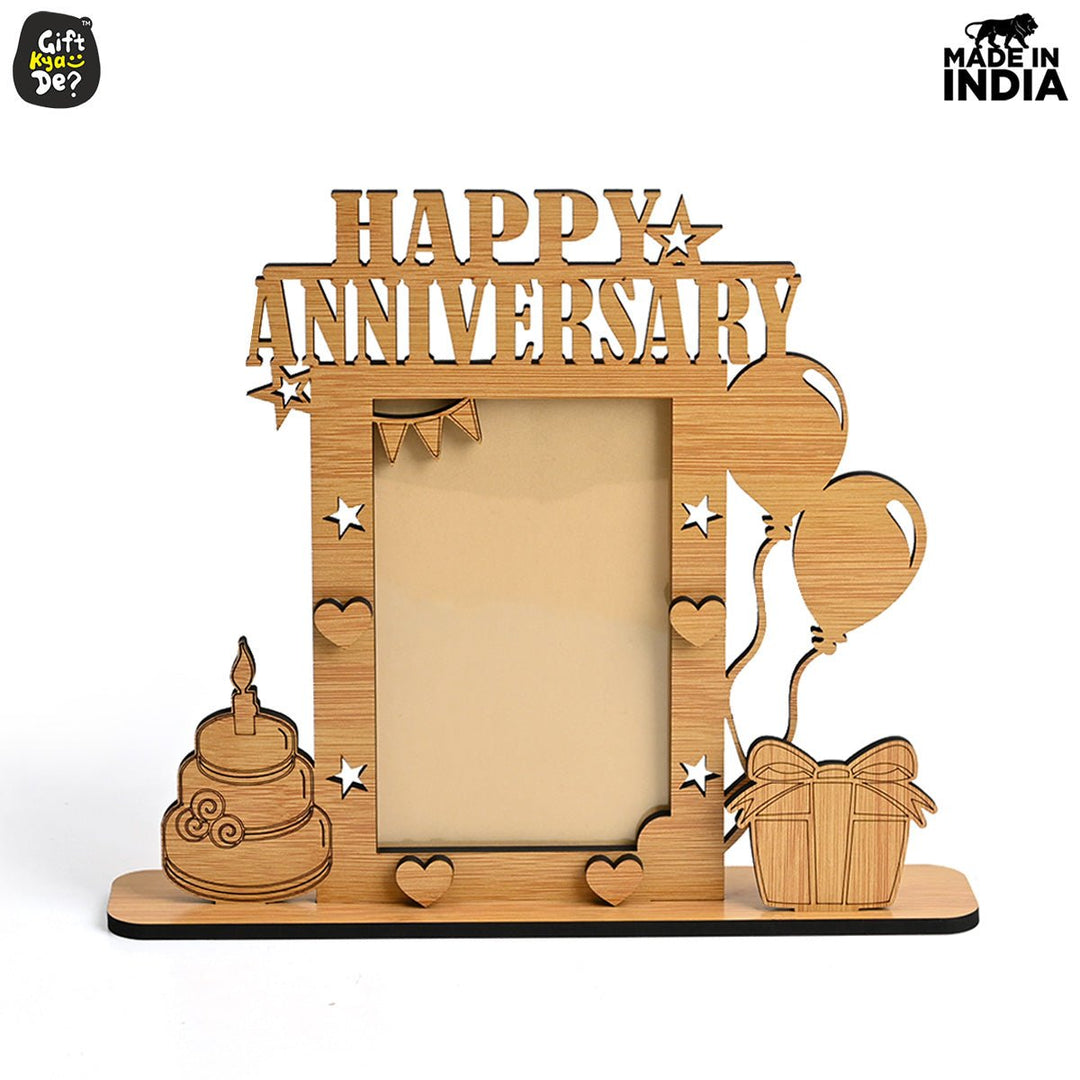 Gift Kya De Happy Anniversary Photo Frame | Wedding Gifts | Couple Gifts