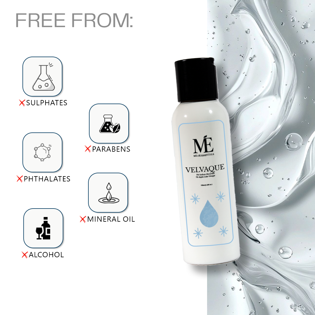 Hard Water Treatment for Hair | Miloé Velvaque Hard Water Drops
