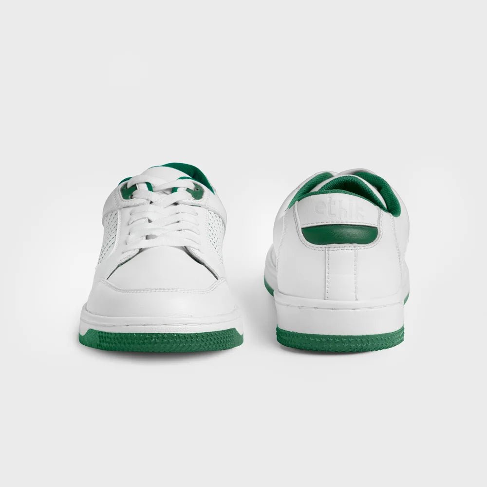HARP – Ethik Artistic Classic Green White Sneakers for Men - Suspire