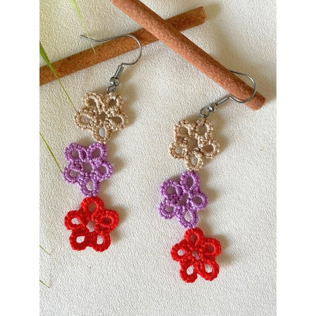 Knots To NodesHarvest Trio Earrings