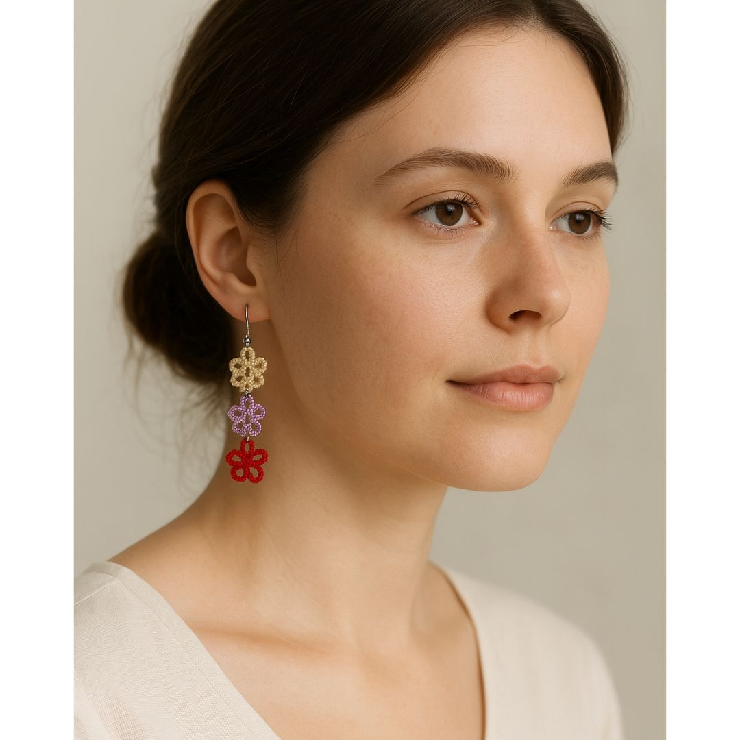 Knots To NodesHarvest Trio Earrings