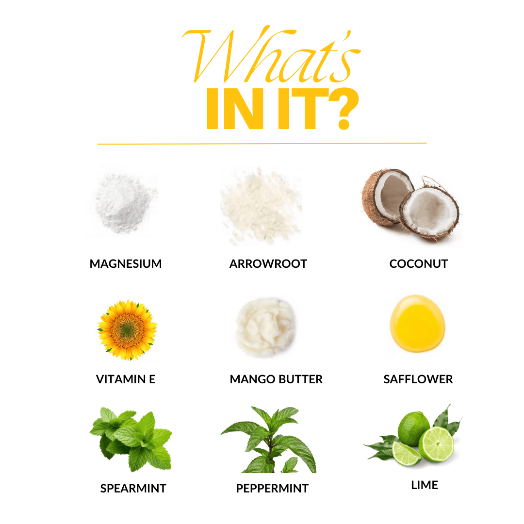 Betterliving And Home Refresh - Lime & Mint Natural Deodorant Enriched With Magnesium & Probiotics