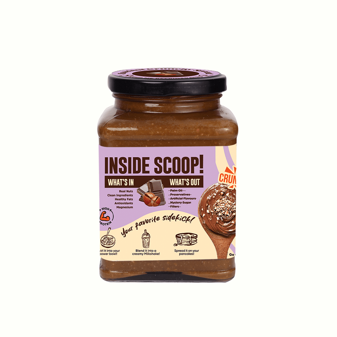 HAZELNUT CHOCOLATE SPREAD CRUNCHY (Vegan) - Suspire