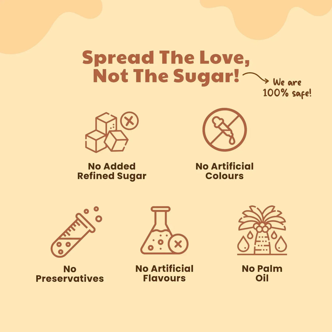 Sweetmate Hazelnut Chocolate Spread- 300g| No Palm Oil | No Refined Sugar