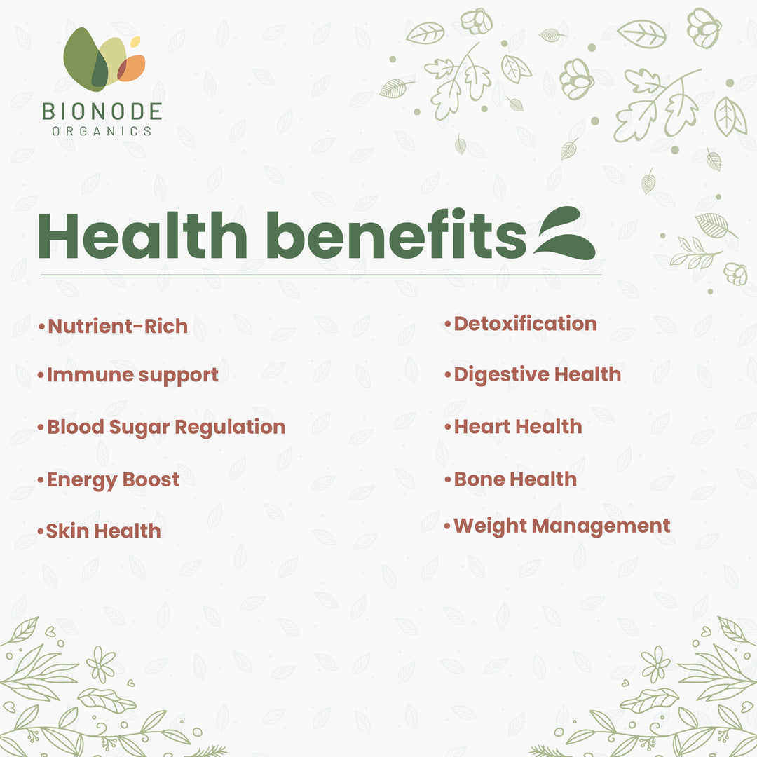 Bionode Organics Certified Organic Barley Grass Powder | Barley Powder for Face | Pack of 2