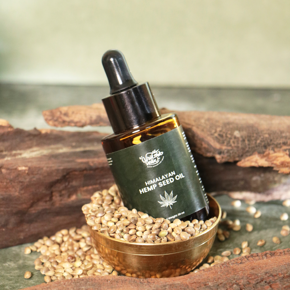 Cold Pressed Himalayan Hemp Seed Oil from Uttarakhand I 100 ml